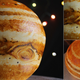 Illustration for article titled This Astronomically Correct Jupiter Cake Is a Gas